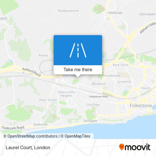 Laurel Court map