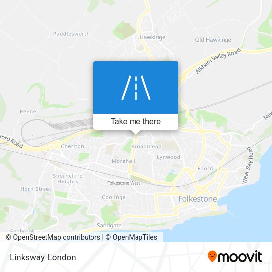 Linksway map