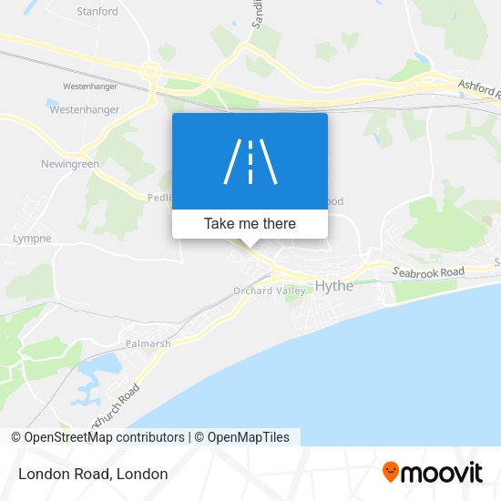London Road map