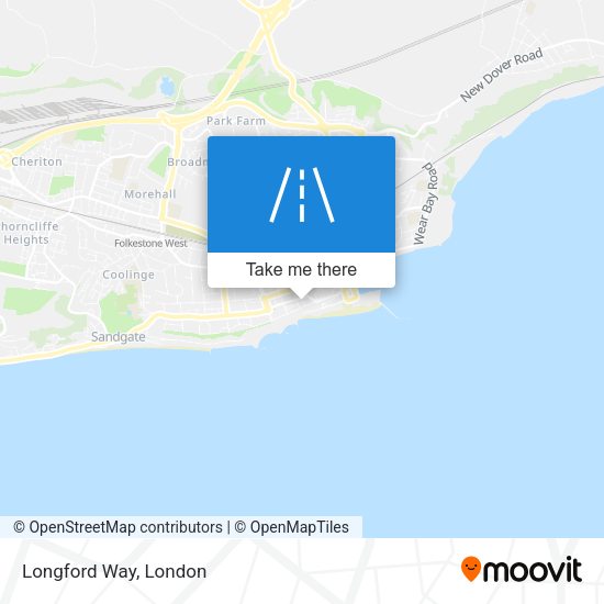 Longford Way map