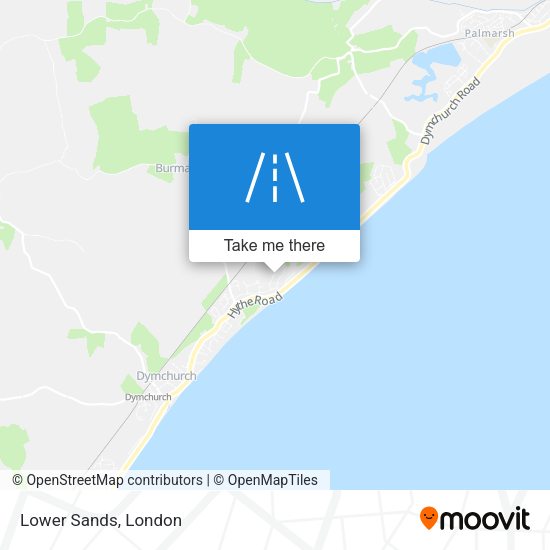 Lower Sands map