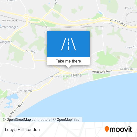 Lucy's Hill map