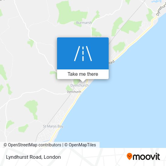 Lyndhurst Road map