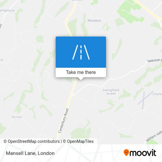 Mansell Lane map