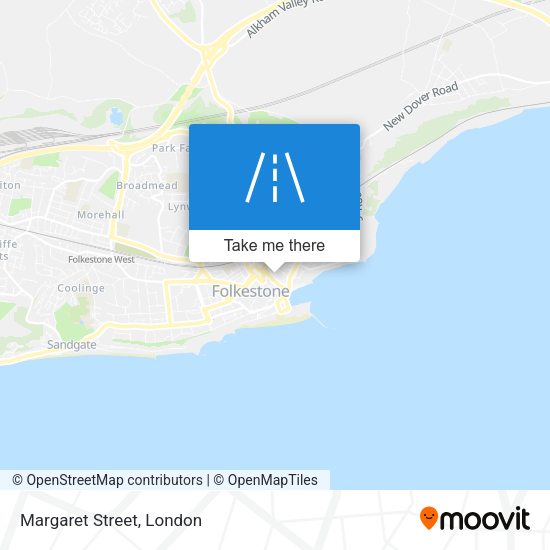 Margaret Street map