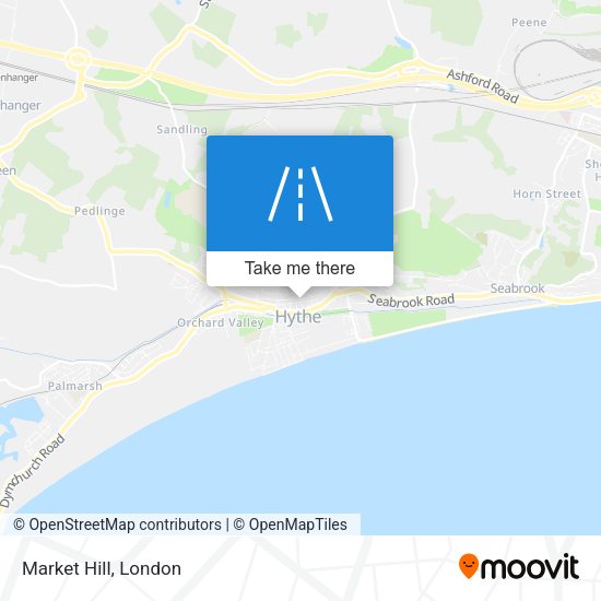 Market Hill map