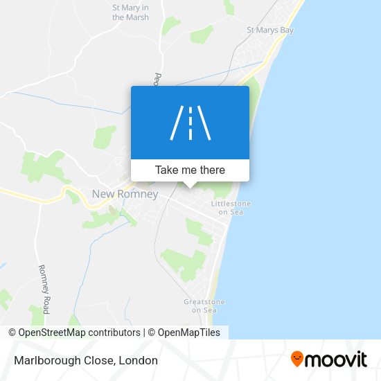 Marlborough Close map