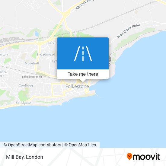 Mill Bay map