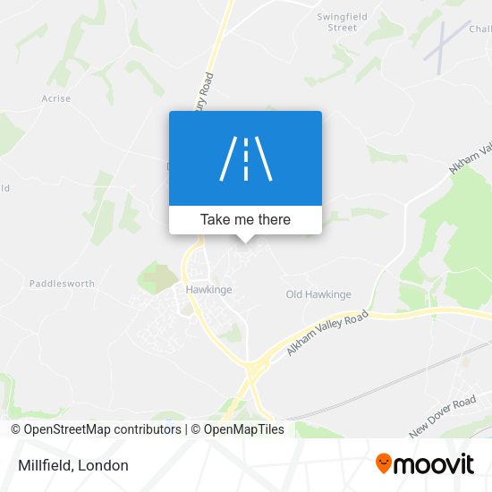 Millfield map