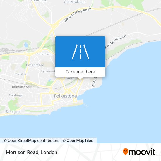 Morrison Road map