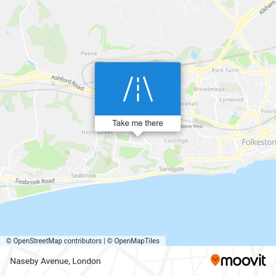 Naseby Avenue map