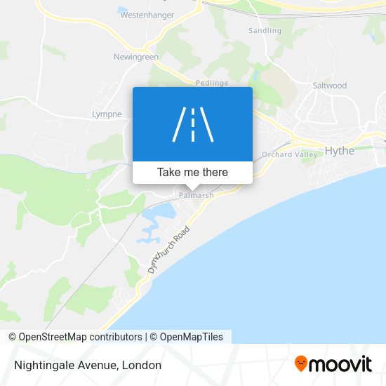 Nightingale Avenue map