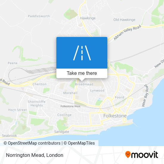 Norrington Mead map