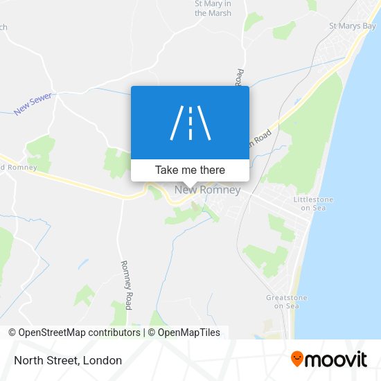 North Street map