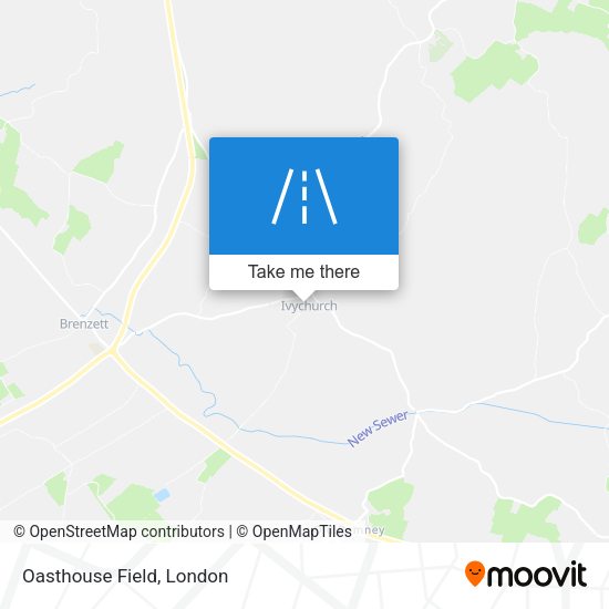 Oasthouse Field map