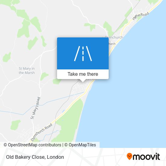 Old Bakery Close map