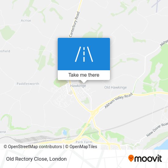 Old Rectory Close map