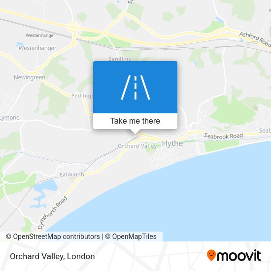 Orchard Valley map