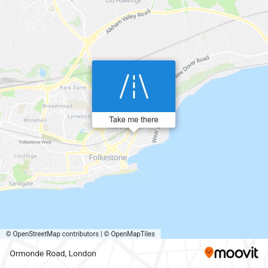 Ormonde Road map