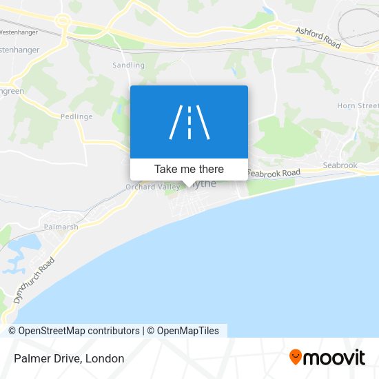 Palmer Drive map