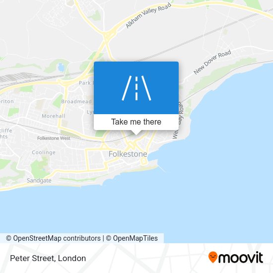 Peter Street map