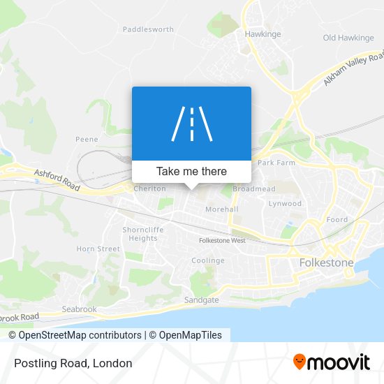 Postling Road map