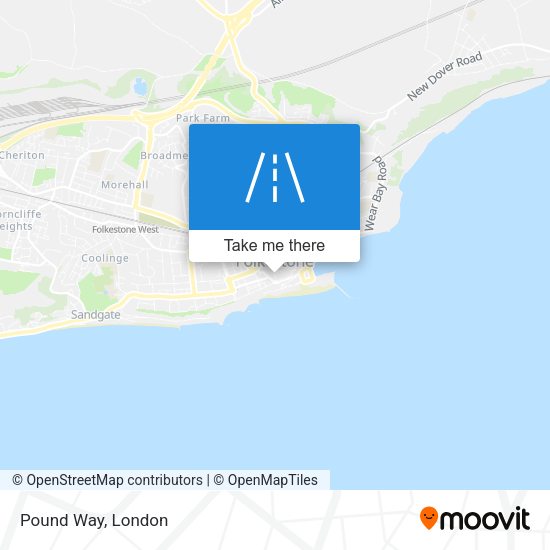 Pound Way map
