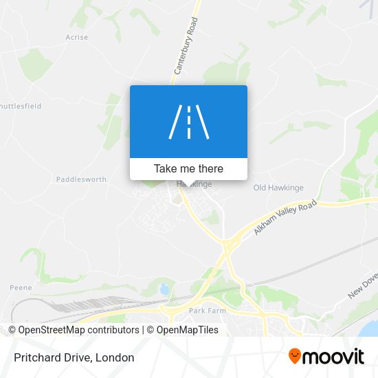 Pritchard Drive map