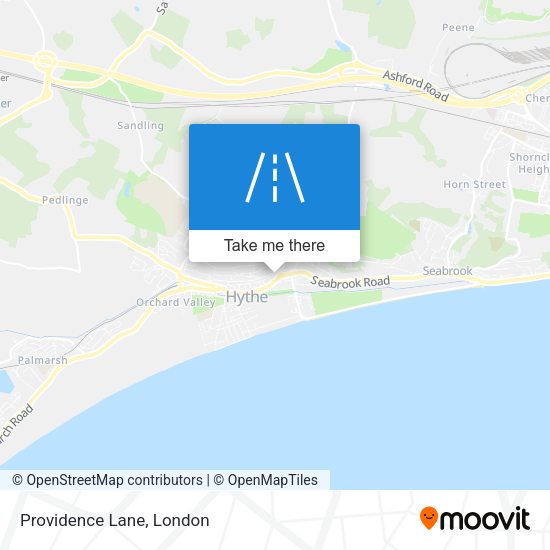 Providence Lane map