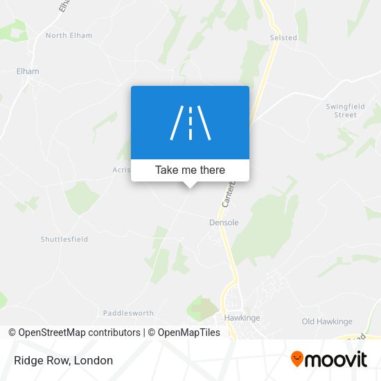 Ridge Row map