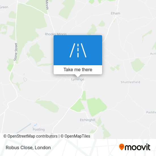 Robus Close map