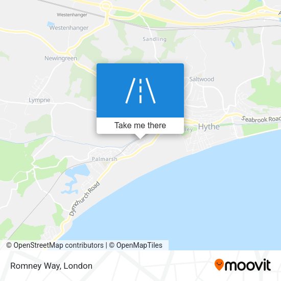 Romney Way map