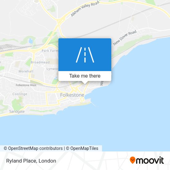 Ryland Place map