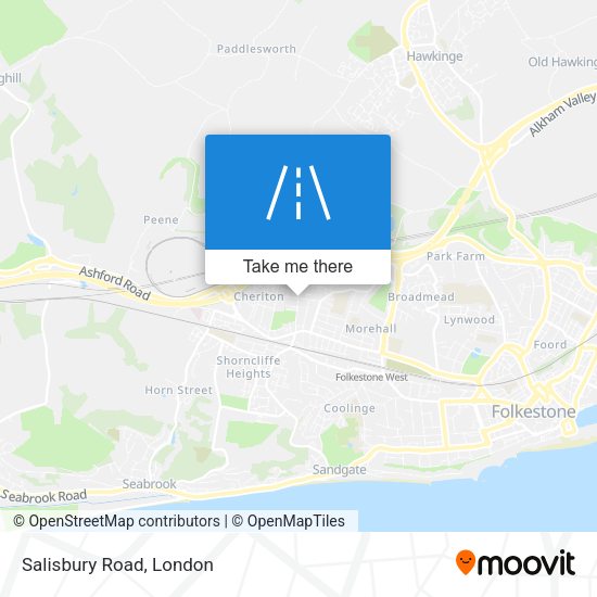 Salisbury Road map