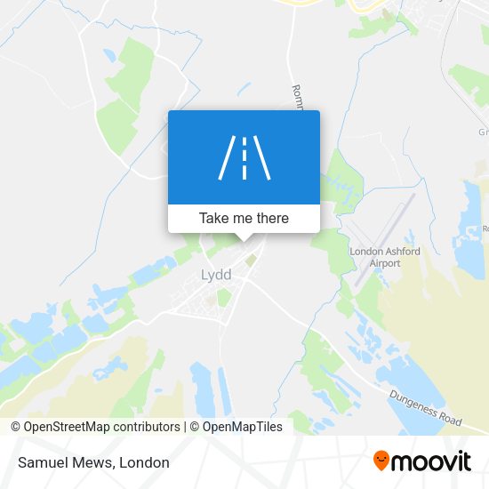 Samuel Mews map