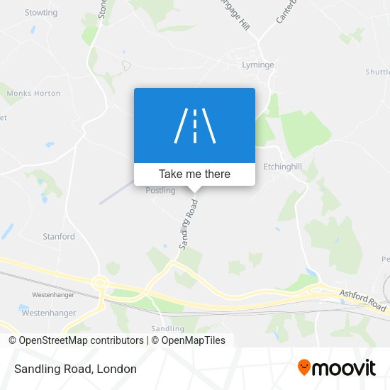 Sandling Road map
