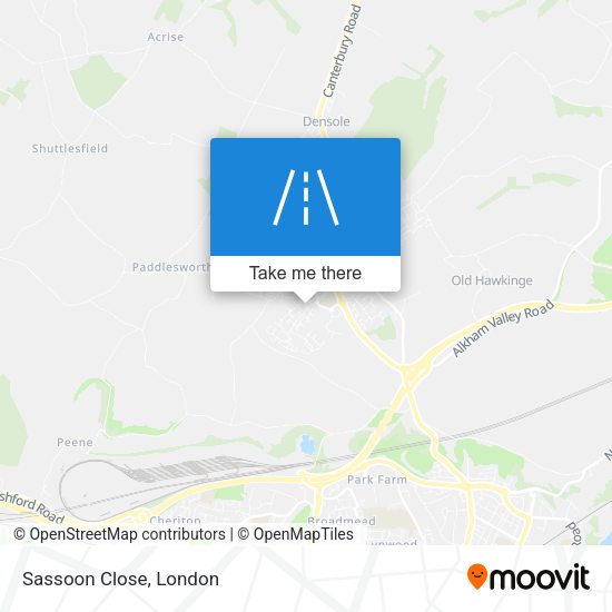 Sassoon Close map