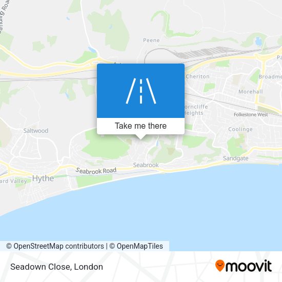 Seadown Close map
