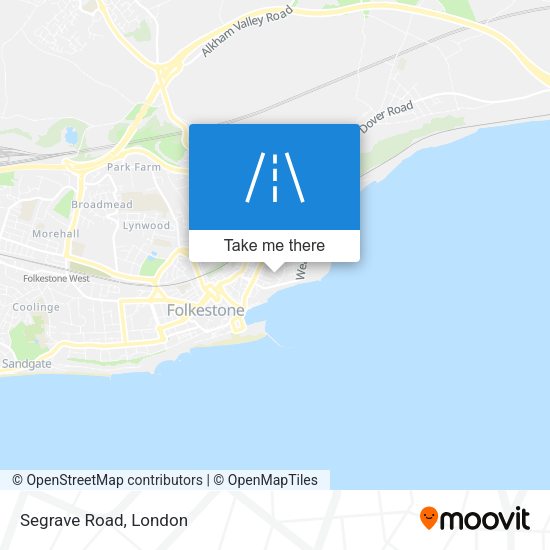 Segrave Road map