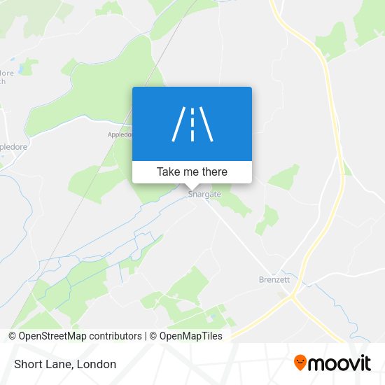 Short Lane map