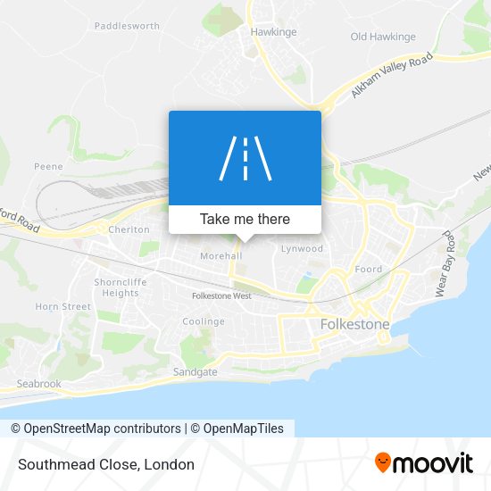 Southmead Close map