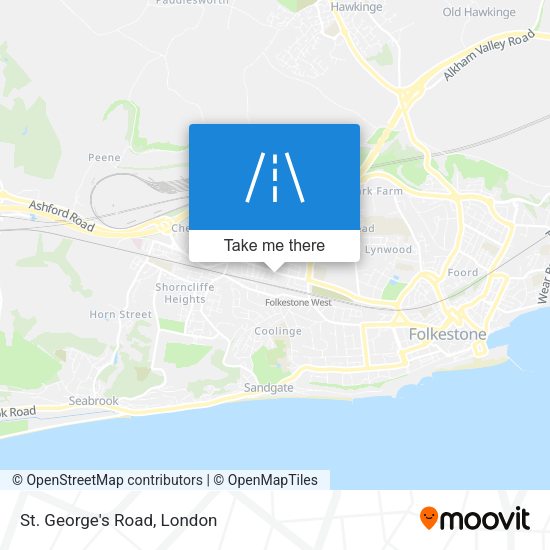 St. George's Road map