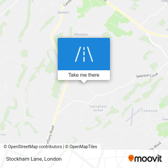 Stockham Lane map