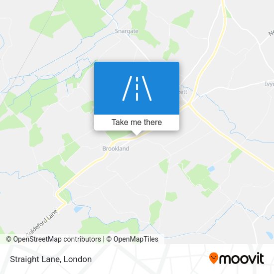Straight Lane map