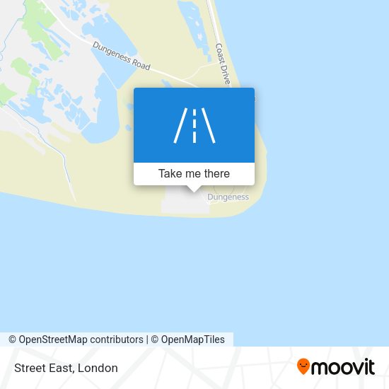 Street East map