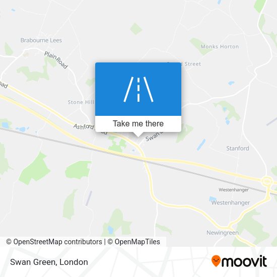Swan Green map