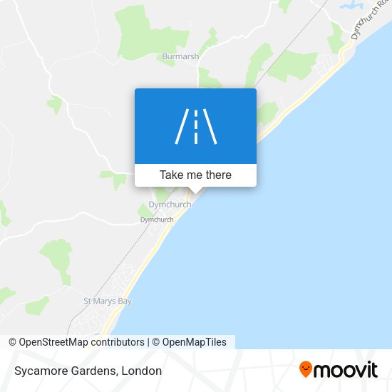 Sycamore Gardens map