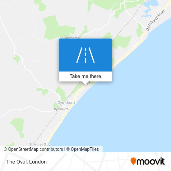 The Oval map