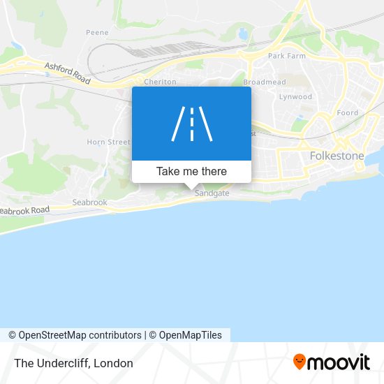 The Undercliff map