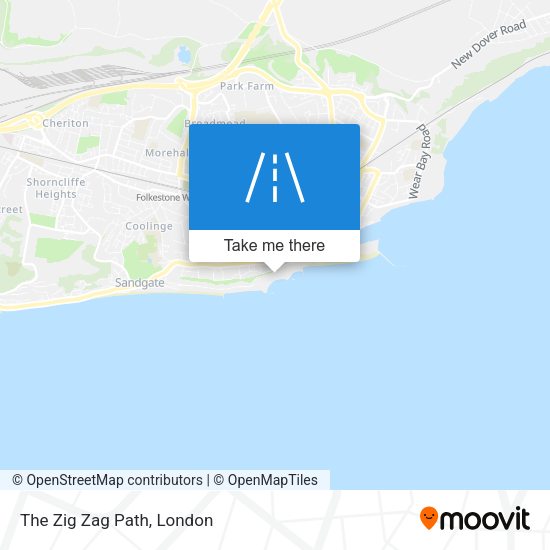 The Zig Zag Path map